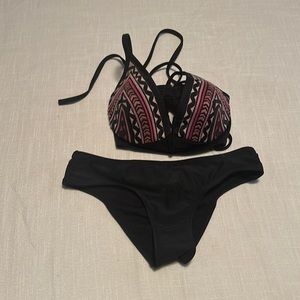 Two piece swimwear
